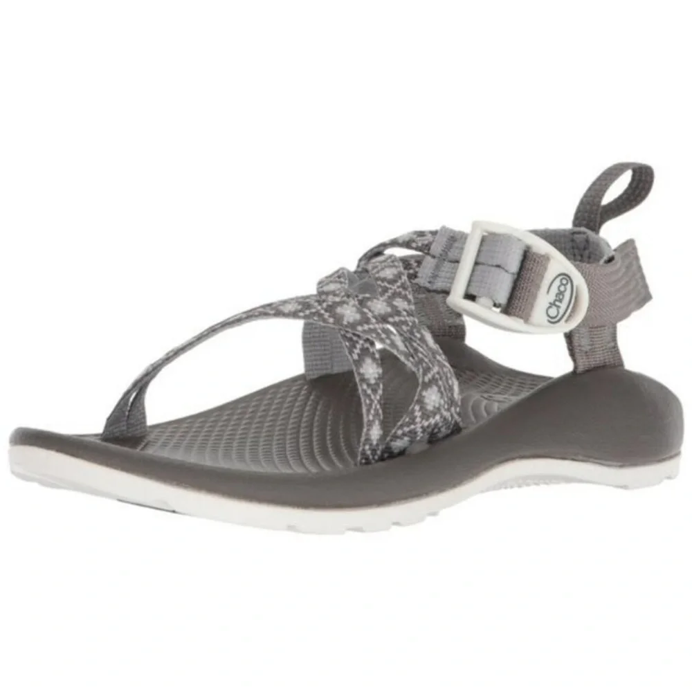 Chaco Kids 5 Gray Diamond ZX1 Outdoor Hiking Sandals